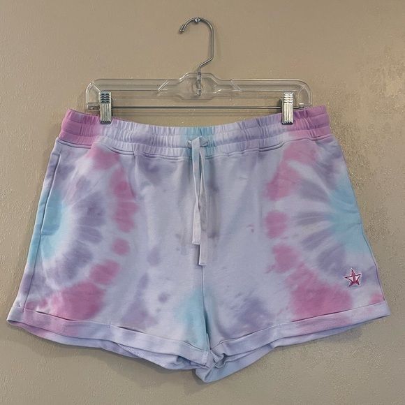 Jeffree Star Pants - Jeffree Star Snowcone tie dye shorts sz XL
